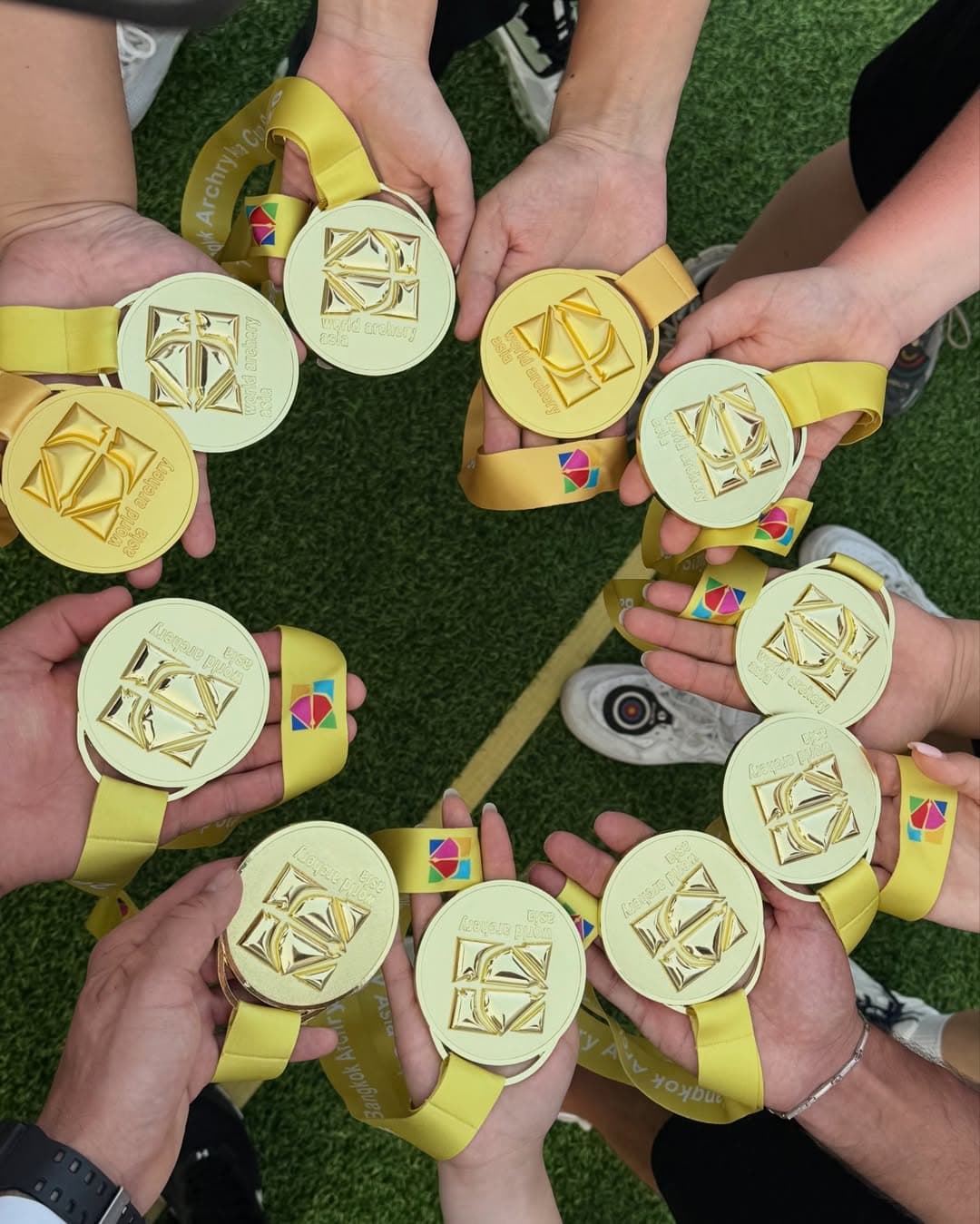 Kazakhstan’s National Archery Team Wins 3 Gold Medals at Asia Cup Stage