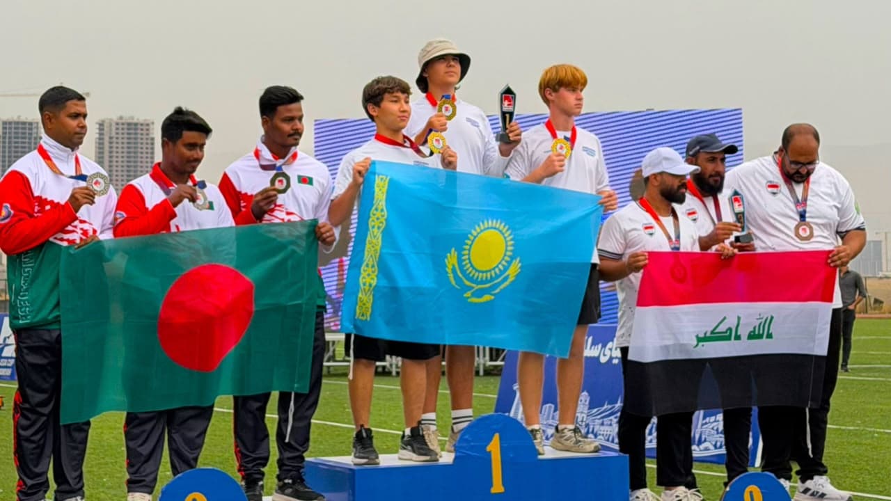 Kazakhstan Wins Two Gold and One Silver Medal at the Asian Cup in Archery